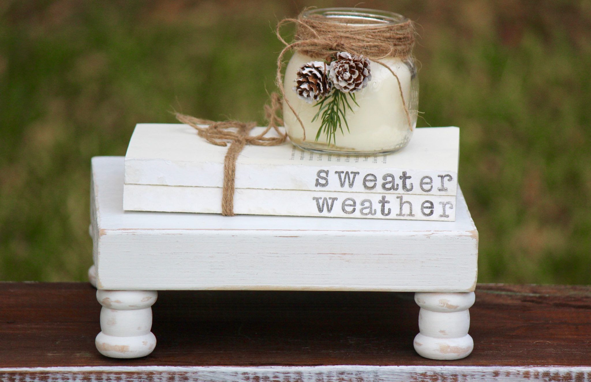 DIY Farmhouse Table Risers